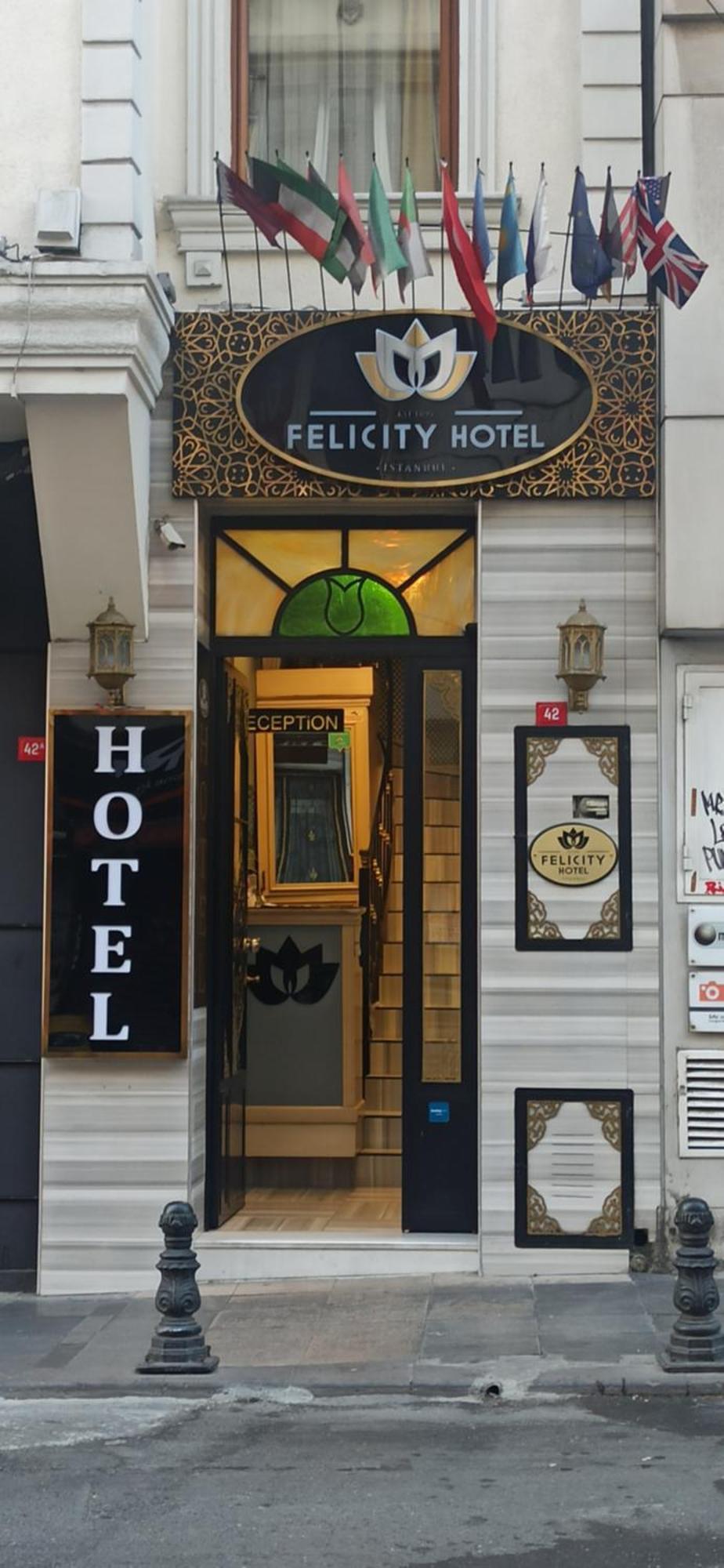Felicity Hotel Istanbul Exterior foto